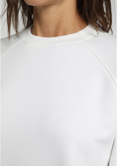 Colin's Colins Regular Fit Yuvarlak Yaka Düz Kadın Beyaz Sweatshirt Cl1081497 Q1.v2 Ofw