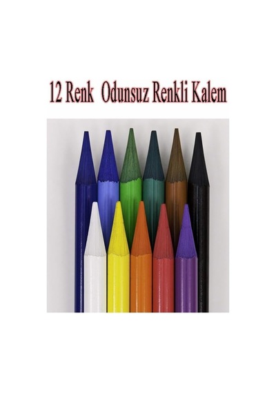Odunsuz Grafiti Kalemi 12 Renk 1 Paket Odunsuz Kömür Kalemi 12 Li Füzen Kalemi Çizim Kalemi Eskiz Ve Karakalem Kalem