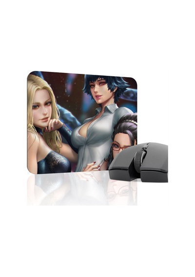 Devil May Cry Kaymaz Dikişli Kauçuk Oyuncu Mousepad V2 - 22x18 Gaming Mouse Pad Fare Altlığı
