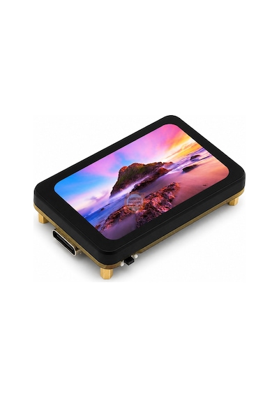 Esp32-s3 1.64 Amoled Dokunmatik Ekranlı Wifi Ve Bluetooth Geliştirme Kartı Waveshare