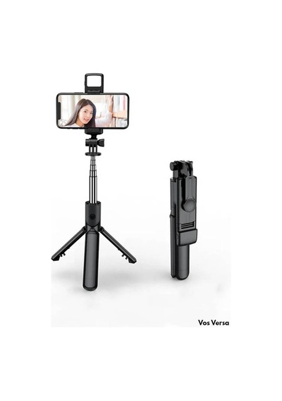 Led Işıklı Tripod Selfie Çubuğu Kablosuz Bluetooth Ile Uzaktan Kumanda