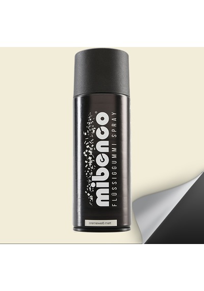 Plasti Dip - Mibenco 400Ml Sprey - Mat Pastel Krem Beyaz