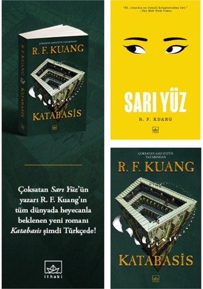 Rebecca F. Kuang Kitapları 2 Kitap Set & Katabasis & Sarı Yü...