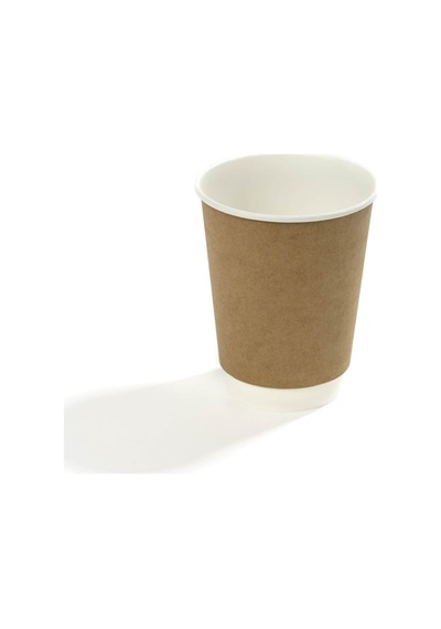 14 Oz Double Wall Karton Bardak Kraft 50 Adet 50