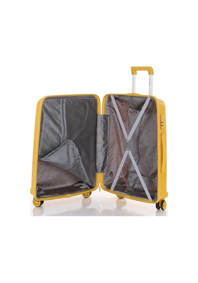 Mçs Group Mçs V305 Polipropilen Orta Boy Valiz 65 CM - Sarı S18Y10003365 00012 Sarı