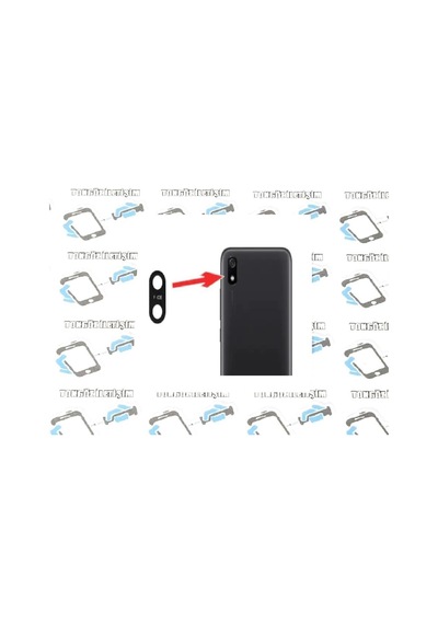 Xiaomi Redmi 7A Arka Kamera Camı Lens Yapışkanlı (275885595)
