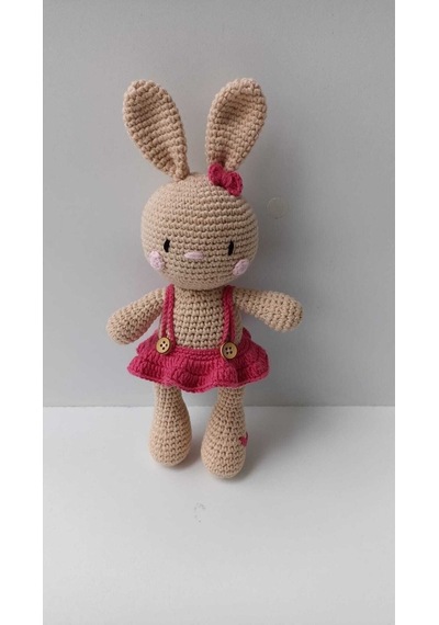 Amigurumi Minik Tavşan Organik Oyuncak