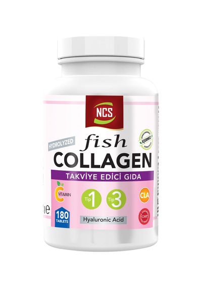Ncs Type 1-3 Balık Kolajen Cla Biotin 180 Tablet Çinko Collagen