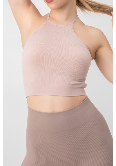 Doremi Seamless Örme Halter Yaka Büstiyer 001