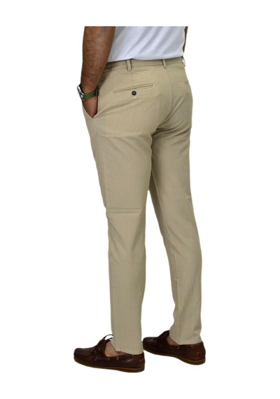 Erkek Bej Rengi Jogger Lastikli Pantolon 1920 Bgl-st04419 Bej