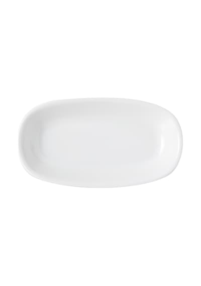 Mudo Home Natura Kayık Tabak 16cm Beyaz