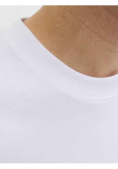 Jack&jones Jjebarron Tee Ss O-neck Noos Beyaz