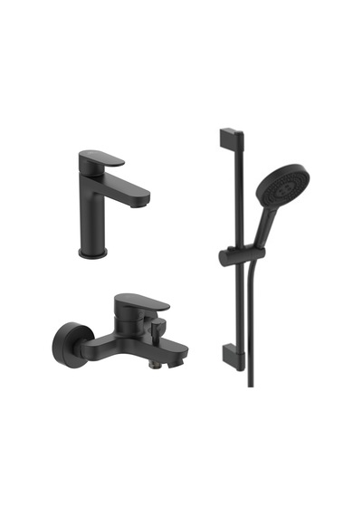 Ideal Standard Cerafine O 3 Lü Aplike Banyo Seti Mat Siyah 3 Parça bc554xg Bc500xg BD142XG Siyah
