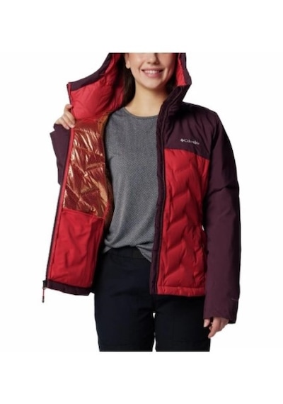 Columbia Wl3555-602 Grandtrek 3 Kadın Mont Kırmızı