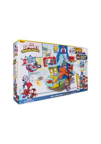 Spidey Diecast Araba Oyun Seti Snf0202 Standart