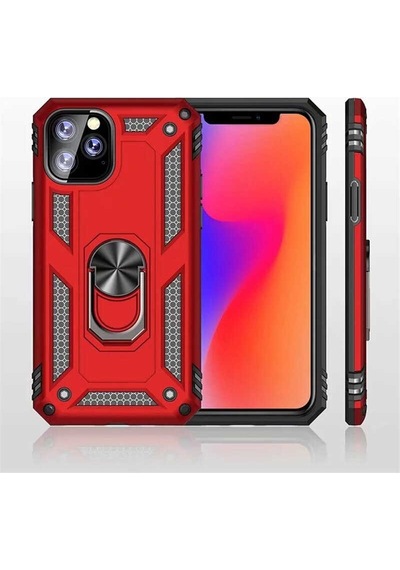 Apple Uyumlu iPhone 11 Pro Max Kılıf Zore Vega Kapak Gri