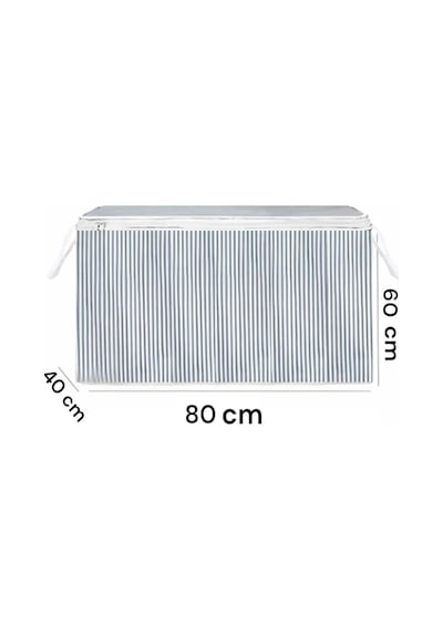 Megaplus Yorgan Yastık Hurcu En Büyük Boy Hurç Sandık Tipi Hurç 80 X 60 Kumaş Gri Tr Diğer