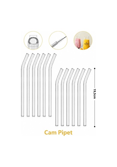 Yakut-12964 Pipet 19.5cm Poşetli Ambalaj Cam - 25'li Paket Diğer