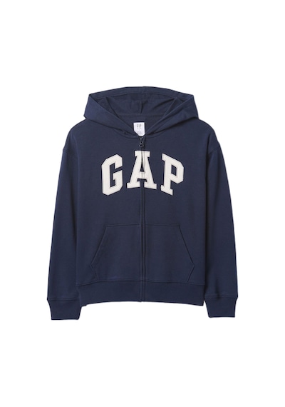 Gap Logo Relaxed Fermuarlı Sweatshirt - 743966-10006 Lacivert
