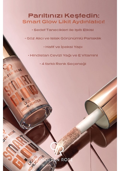 Smart Cheek Liquid Blush No:104 Ve Smart Glow Liquid Highlighter No :201 Allık Ve Aydınlatıcı Seti