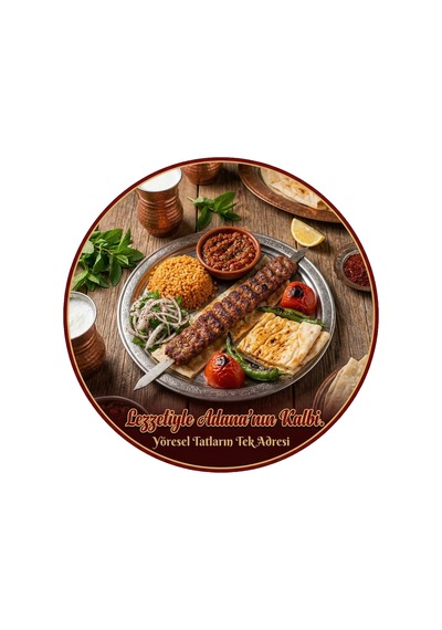 Mayeka Adana Kebabı Porsiyon Temalı Kebapçılar Restoranlar Lokantalar İçin Ahşap Duvar Kapı Dekoratif Süs