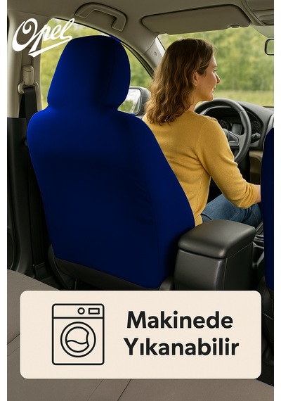 Kusursuz Oturan Opel Combo İle Uyumlu Oto Koltuk Kilifi İle Konforu Dorukta Yasayin Lacivert