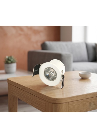 1 Adet Cata Ct 5270 Yıldız 1.5w Sıva Altı Led Spot Beyaz Kasa Gün Işığı 3200k çok renkli