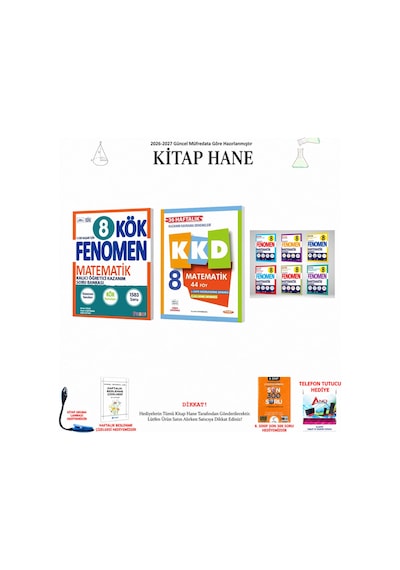 Fenomen 8. Sınıf Kök Kkd Ve Fasikül Matematik 113 Seti