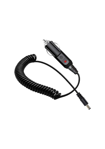 12v 2a Spiral Kablolu Çakmak Şarj Aleti 5.5x2.5mm Uçlu Sigortalı Çok Amaçlı Oto Çakmak Adaptörü