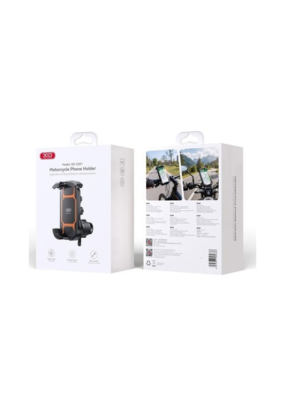 Özel Üretim Cihaz Standı Araç Aksesuarı Stand Aparatı Xo-c201 Motosiklet Telefon Tutucu