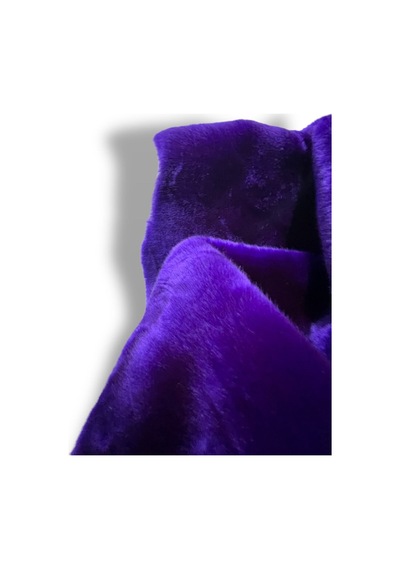 Zp-toscana/tavsan 1300gr Mor Yumuşak Dokuma Peluş Kumaş 50x150 Cm Tekstil, Ev Tekstili Mor Mor