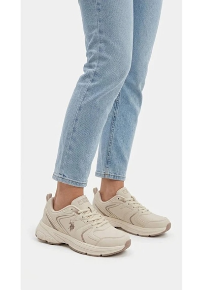 U.S. Polo Assn. Solen 6pr Bej Kadın Sneaker 102695865