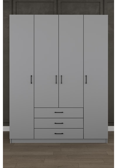 Asra Trend Yatak Odası Takımı 5 Parça %100 Mdf Gardırop Şifonyer Makyaj Masası Komodin Ytk03