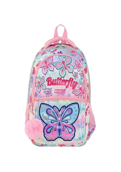 Muggle İlkokul Sırt Çantası Butterfly Koleksiyonu Mu-9038