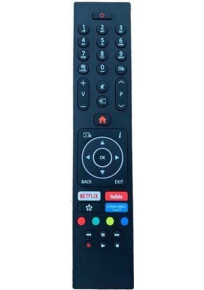 Lcd Televizyon Kumandası Turn Lcd Netflıx, Youtube, Prımevideo Tuşlu Lcd Tv Kumandası