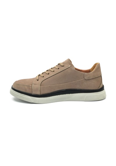 Dropland 8943 Hakiki Deri Erkek Casual Ayakkabı Kum