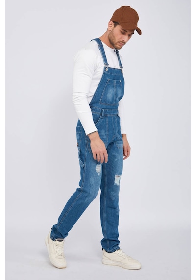 Keepout Erkek Jean Tulum Pantolon Koyu Mavi