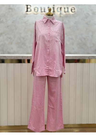 Ghisa Gh-3611t9297-p Pembe Renk Kot Takım Çok Renkli