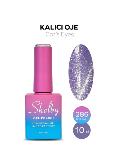 Shelby 10 Ml. A286 Kedi Gözü Kalıcı Oje