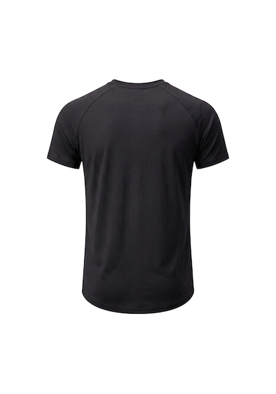 Genius Store 2'li Paket Erkek Spor Tişört Pamuklu Esnek Günlük Kullanıma Uygun Premium Rahat Kalıpt-shirt Siyah - Beyaz