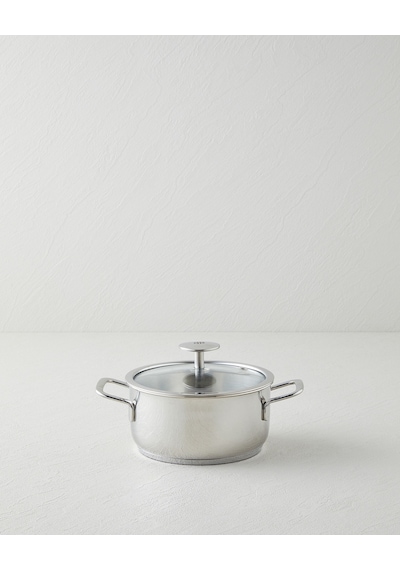 English Home Siena Çelik Mini Tencere 14 Cm Silver Silver