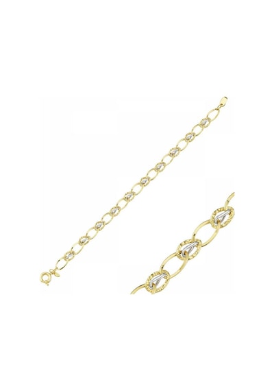 Sembolgold Altın Hallow Bileklik Sg-42-08092 Sarı Altın