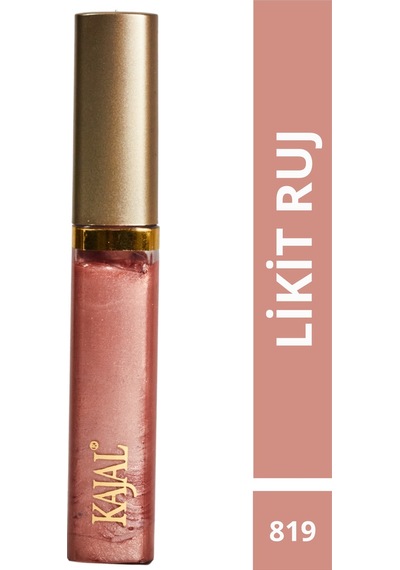 Kajal Likit Dudak Parlatıcısı Ruj & Liquid Lipstick 819
