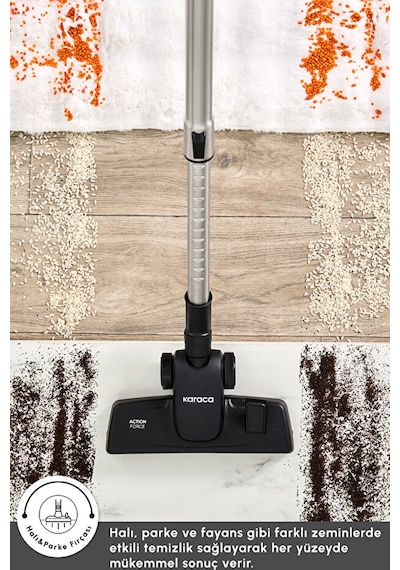 Karaca Vantuz Action Force X10 Elektrikli Süpürge