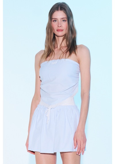 Sagaza Studio Ss6016 Üçgen Büstiyer Bebe Mavisi
