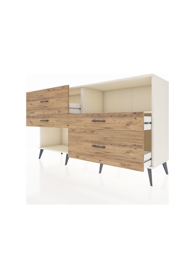 Hyperion Konsol Tek Raflı 4 Çekmeceli 176x44x99 Aytaşı-aytaşı/ça Aytaşı-aytaşı/çam Hyperion Konsol Tek Raflı 4 Çekmeceli 176x44x99 Aytaşı-aytaşı/ça Aytaşı-aytaşı/çam