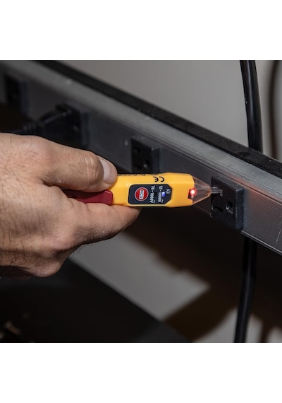 Kleın Tools Temassız Gerilim Kontrol Cihazı, İki Ölçüm Aralığı, 12-1000 V Ac, Kırmızı