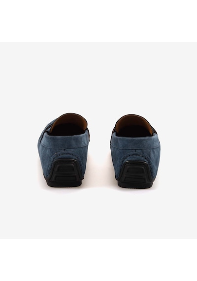 Mocassini Tokalı Erkek Loafer M584 Kot Mavi Süet