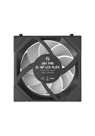 Unı Fan Reverse Sl Inf Lcd Flex 3x120mm Siyah Kasa Fanı G9f.12rslınd1f3b.00