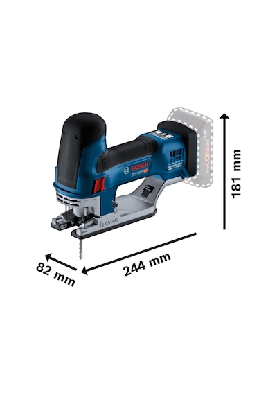 Bosch Gst 18V-155 Sc Akülü Dekupaj Testere Makinesi 06015B0002
